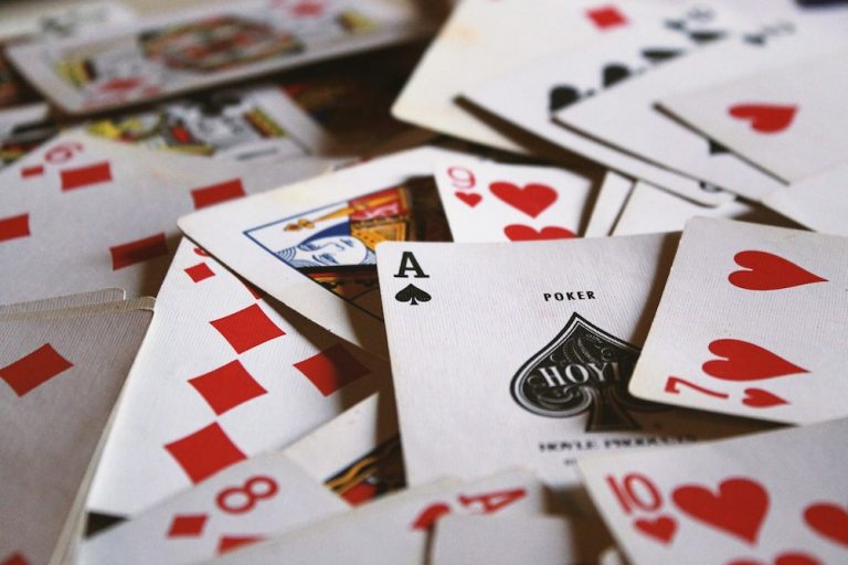 photo of cards on a table